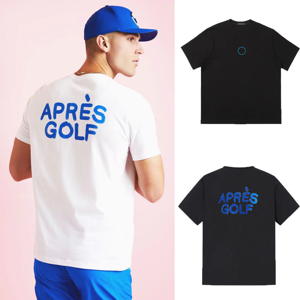 25 Summer Golf Wear Men's New Breathable Fashion Short Sleeve Sports T-Shirt