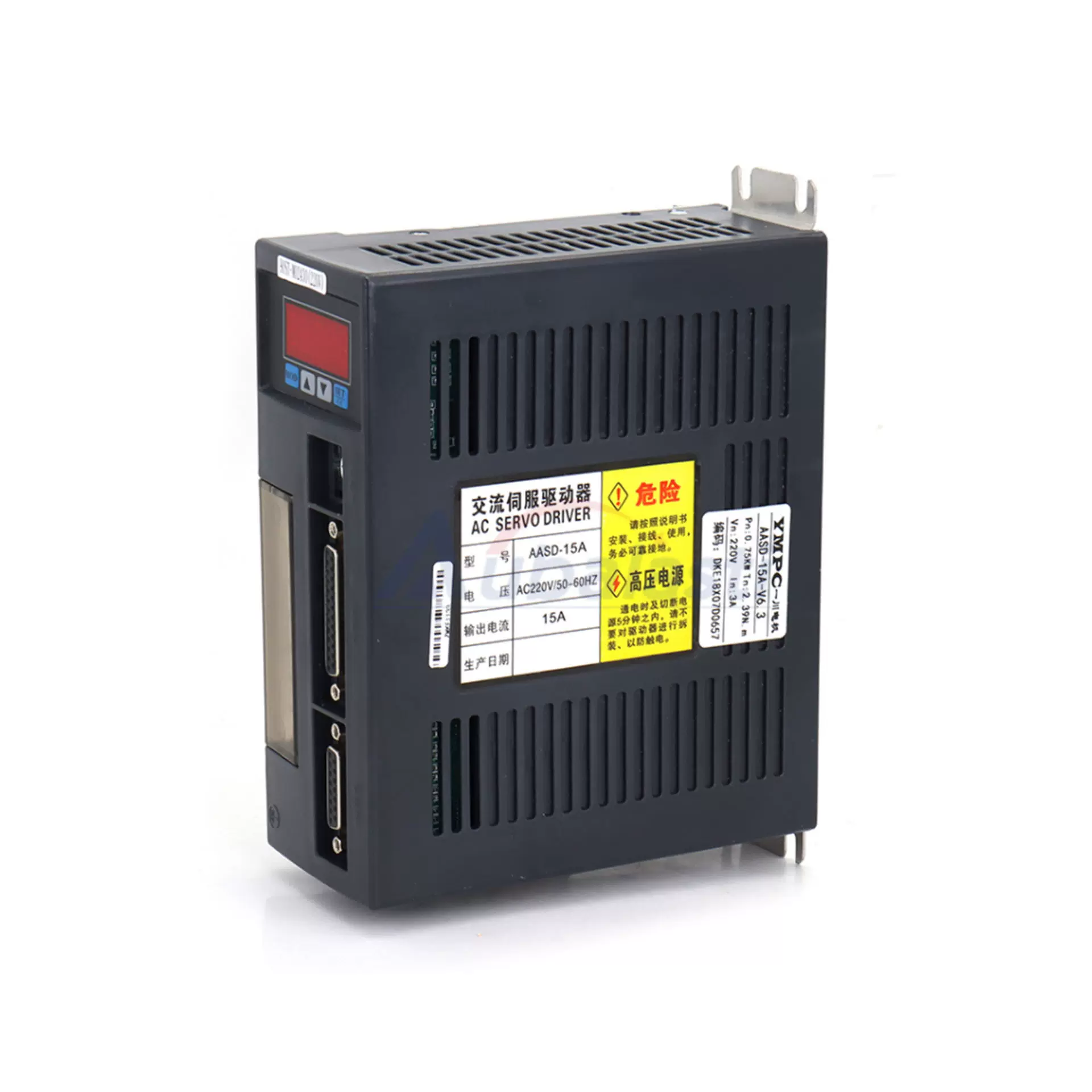 交流伺服驱动器 AC SERVO DRIVER AASD-15A AC220V/50-60HZ 15A