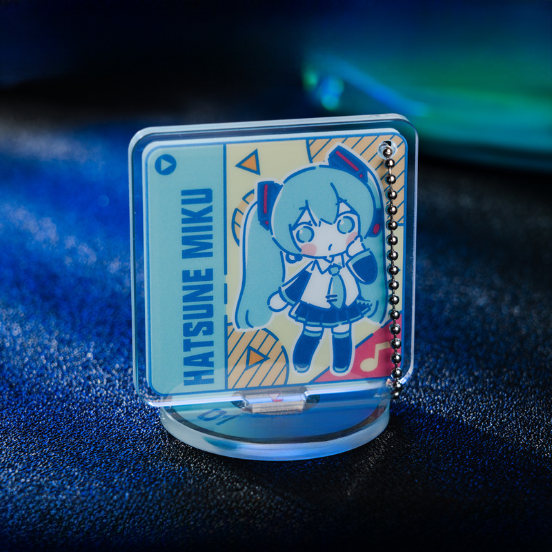 Moeyu 初音未來CD系列亞克力掛件二次元周邊可愛miku立牌