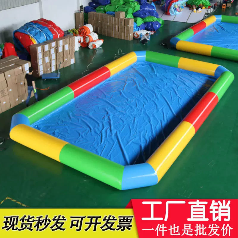 充气游泳池户外儿童大型水上乐园厂家加厚钓鱼池摆摊沙池充气水池