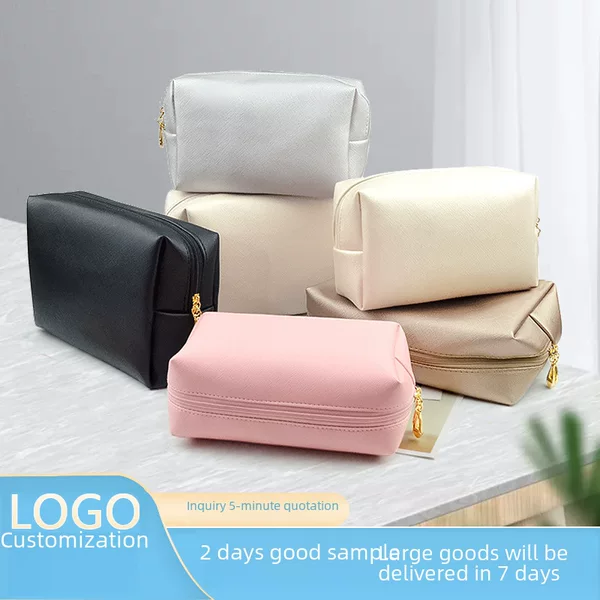 Cross-Border Popular Dopamine Makeup Bag, Portable Travel Toiletry Storage Bag, Clutch Bag, Waterproof Makeup Storage Bag