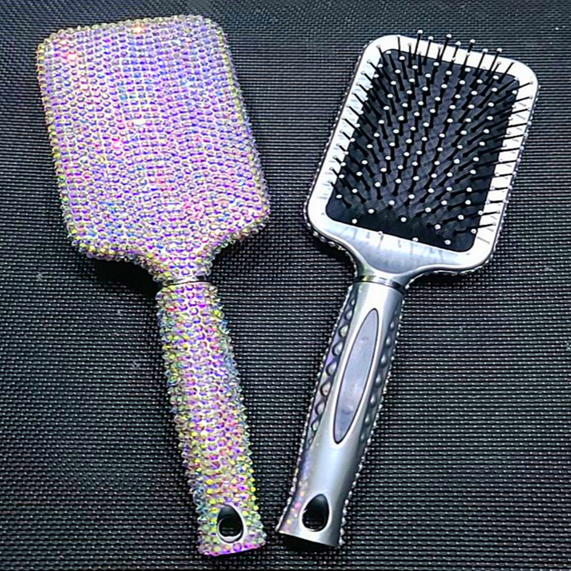 贴水晶钻梳子