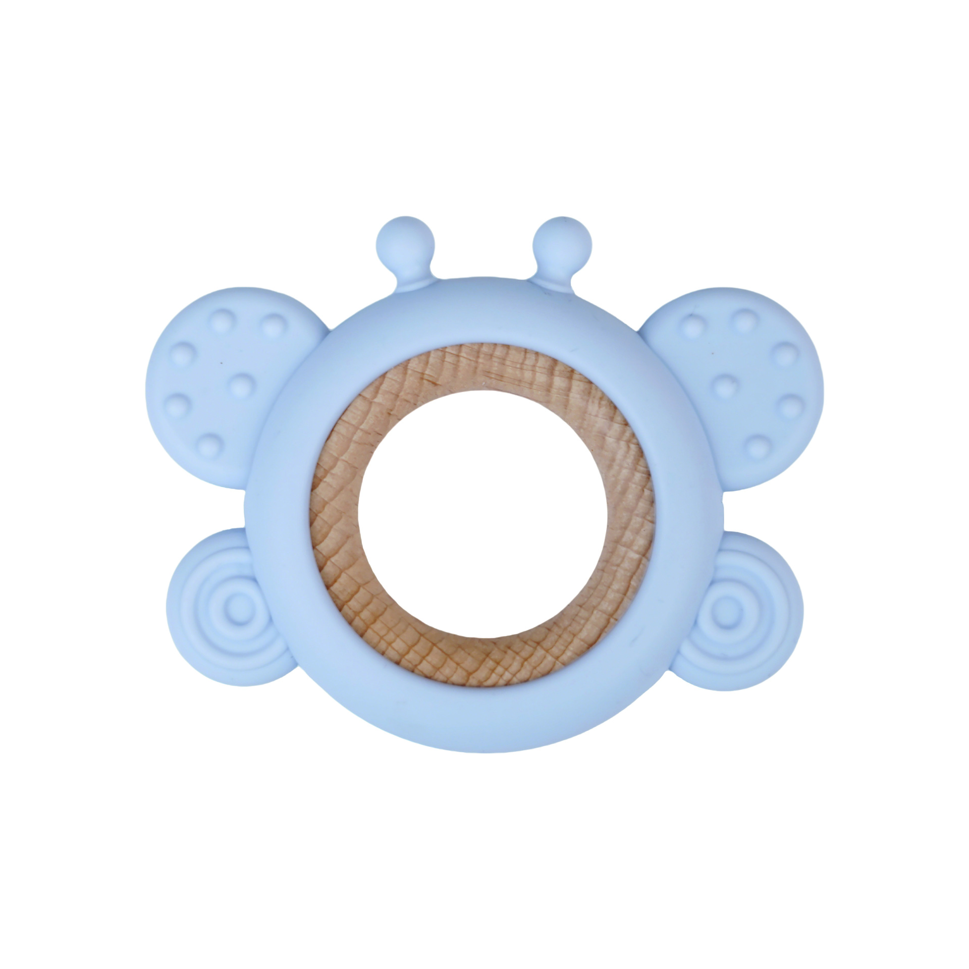 Modal para niños mariposa personalizado Productos para niños transfronterizos Molinillo de silicona líquida de grado alimenticio Soporte para el procesamiento de imágenes