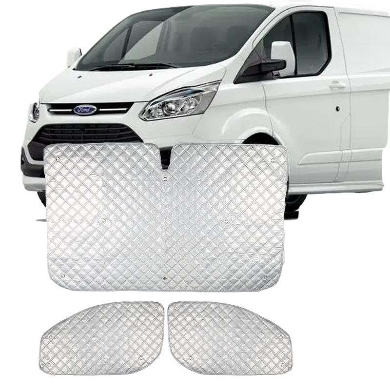 Rv Tourneo Sunshade Three-Piece Set Windshield Cover Reflective Uv Sunshade Rv Tourneo Sunshade Three-Piece Set Windshield Cover Reflective Uv Sunshade