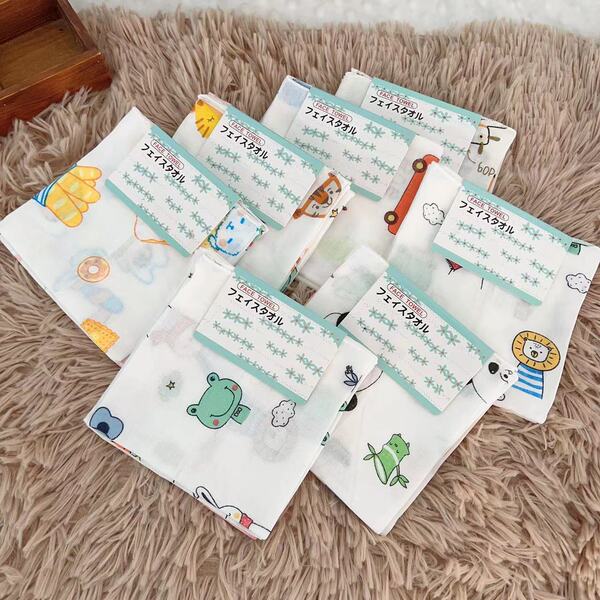Cotton gauze handkerchief