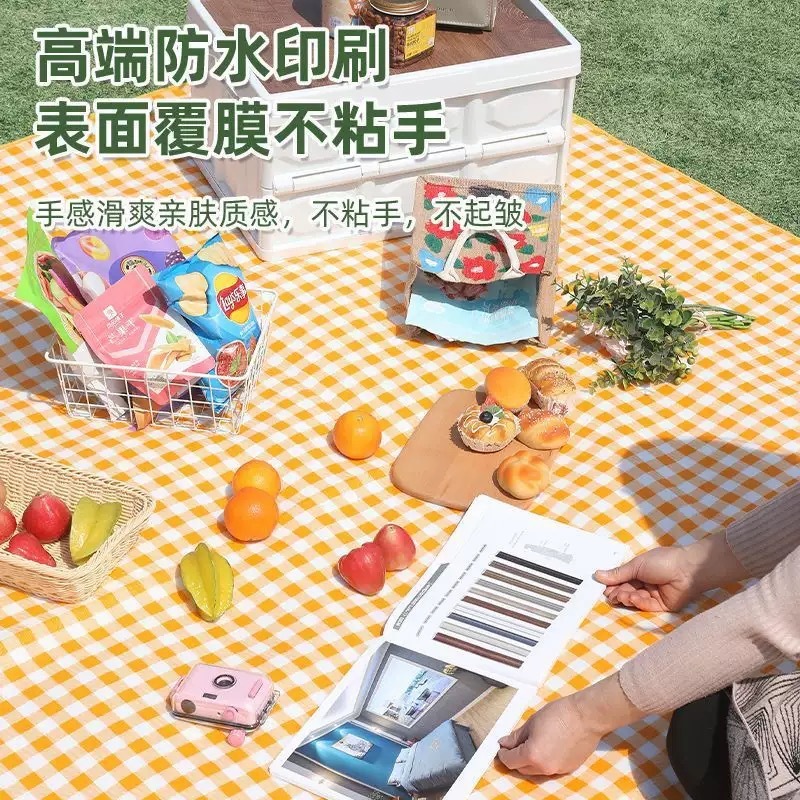 ピクニックマット野外キャンプアウトドアピクニックマット防水厚手アウトドア防湿マット春游ビーチマット|undefined