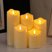 LED子弹头蜡烛仿真电子蜡烛灯生日婚庆音乐会圣诞氛围蜡烛灯摆件