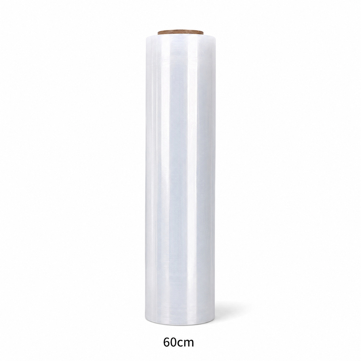 Foshan mano con 2.5 μ PE estirado película transparente enrollada película cartón expreso empaque pequeño rollo gran rollo fábrica al por mayor