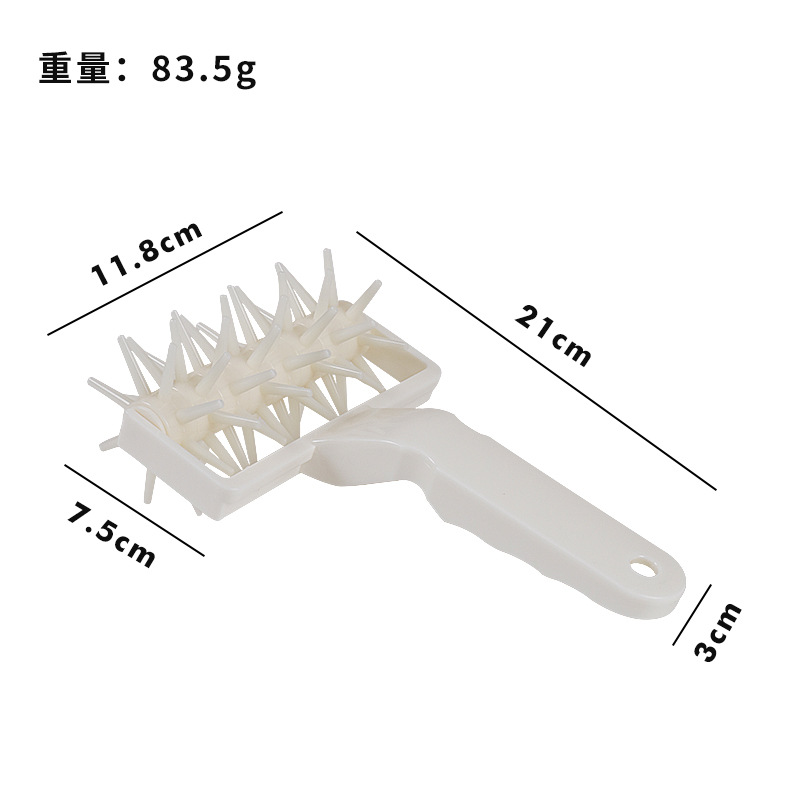 Cross-Border Baking Utensils Kitchen Gadgets Plastic Pizza Cutter Mesh Knife Large and Small Pizza Drawing Hob