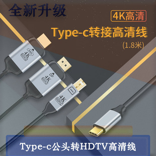 Type-c���^�DHDTV���往4K60HZ�D�Ӿ�ҕ�l�����D�Q��1.8MͶ����