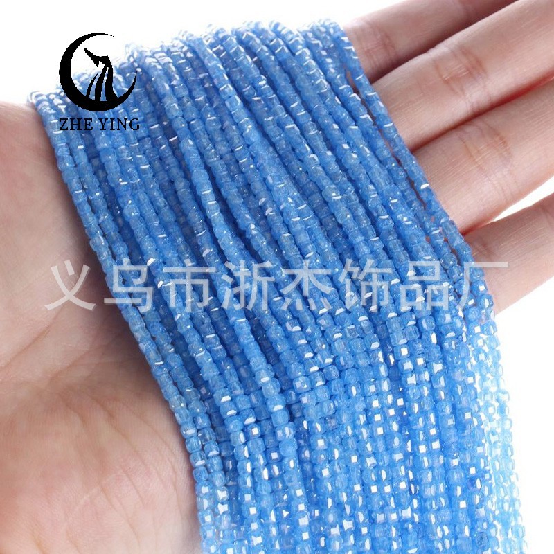 54.Aquamarine sugar cube 2.5m