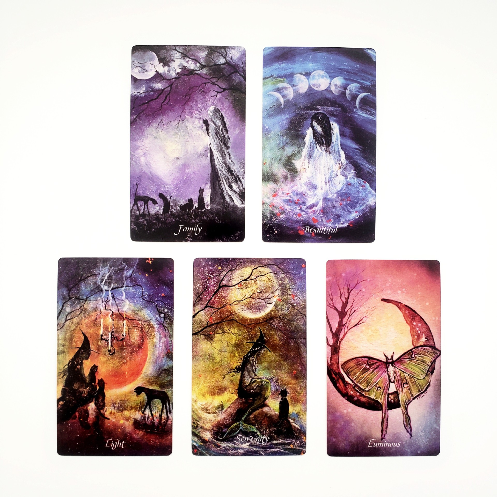 Juego de cartas oráculo earthly souls spirits para fiestas_voghion.com