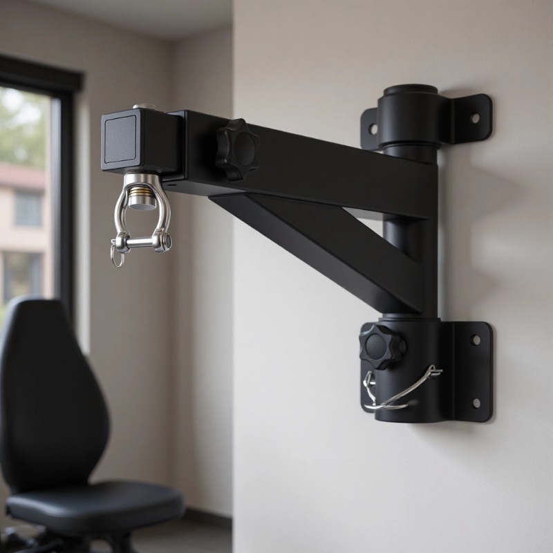 Boxing Sandbag Shelf Telescopic Hanging Sanda Indoor Household Sandbag Wall Hanging Bracket Folding Training Equipment