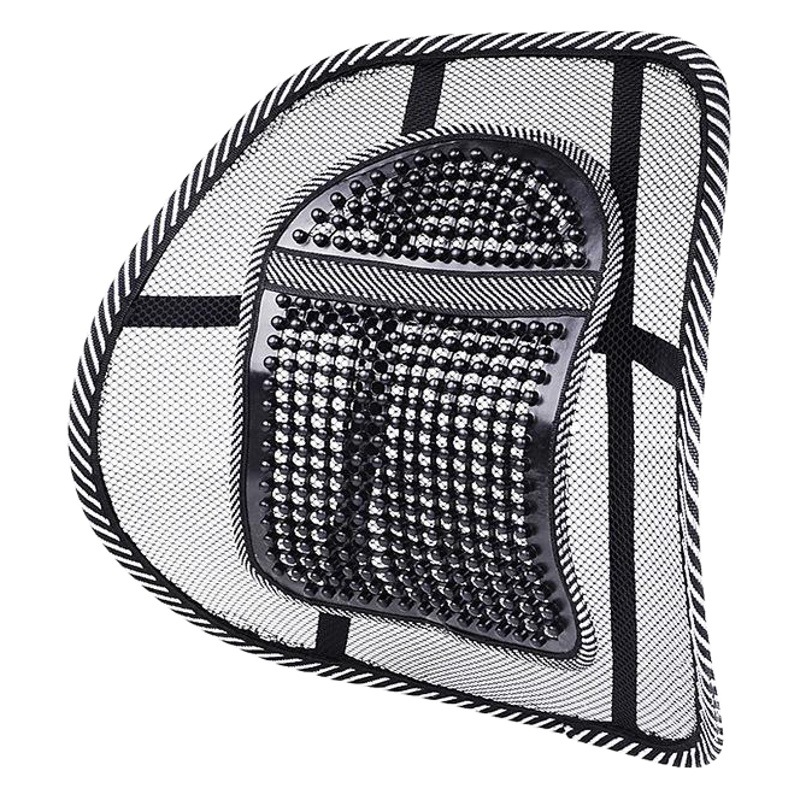 New Car Lumbar Support High-Waist Summer Mesh Breathable Massage Seat Backrest Office Multi-Purpose Waist Protector Universal Model