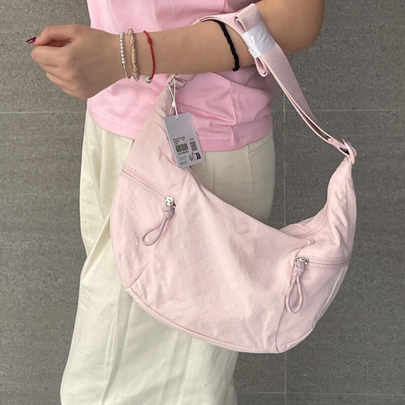 lulu牛角包单肩斜挎包饺子包高级感轻奢小众腋下包lululemon包|undefined