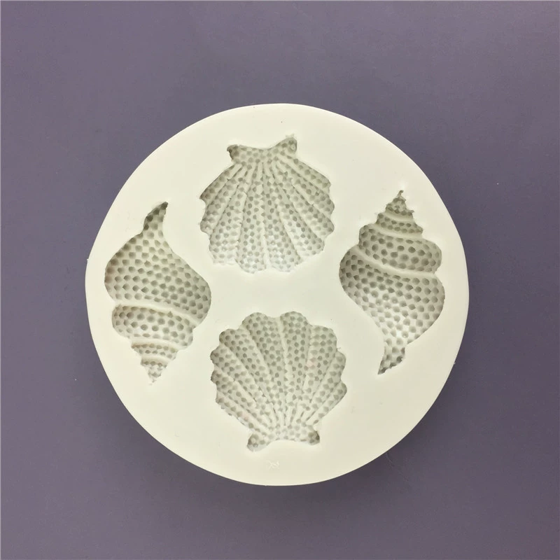 Морская силиконовая форма, акриловая мастика, 2 пары, новинка коллекция