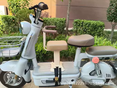 Electric car child seat electric vehicles, baby seat - fixed-bracket-curved-armrest-bundler