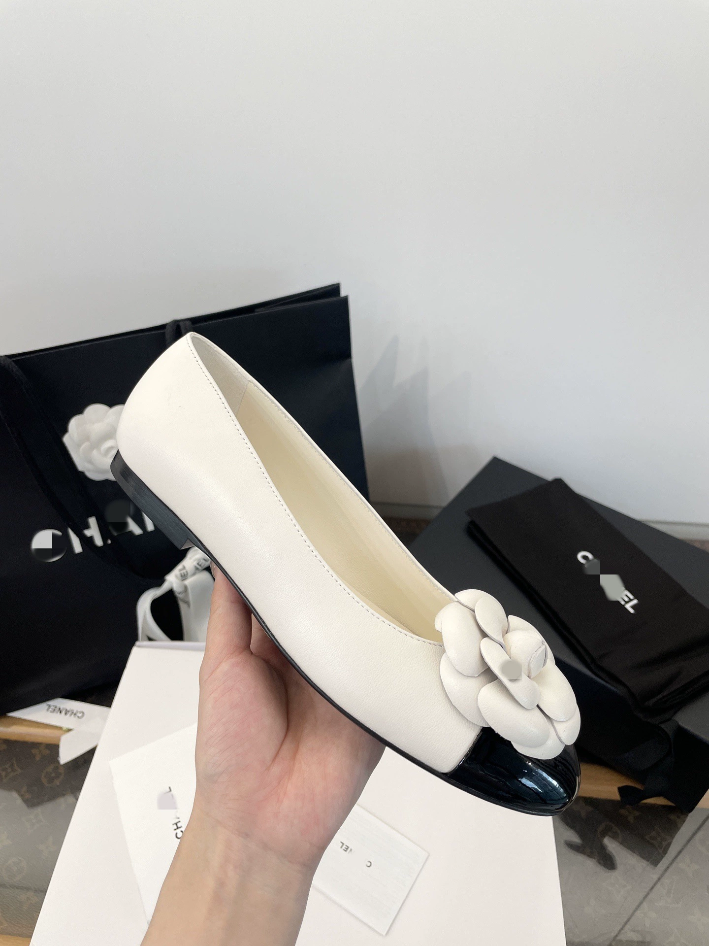 Горный чай, обувь для отдыха, европейский стиль, стиль Chanel, с цветочным узором