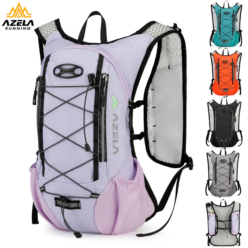 Azerla Lightweight Cycling Backpack Men's Bicycle Cross-Country Backpack Women's Outdoor Hiking Mountaineering Bag Cross-Border