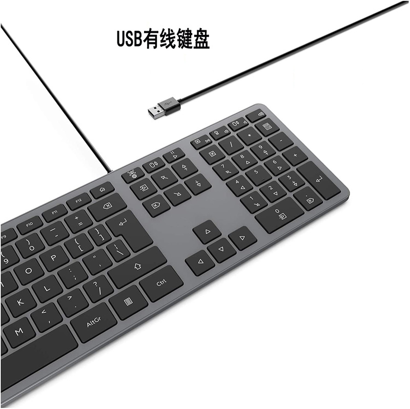 109キー有線キーボードazertyフランス語レイアウト有線キーボードusb有線キーボードメーカー卸売り|undefined