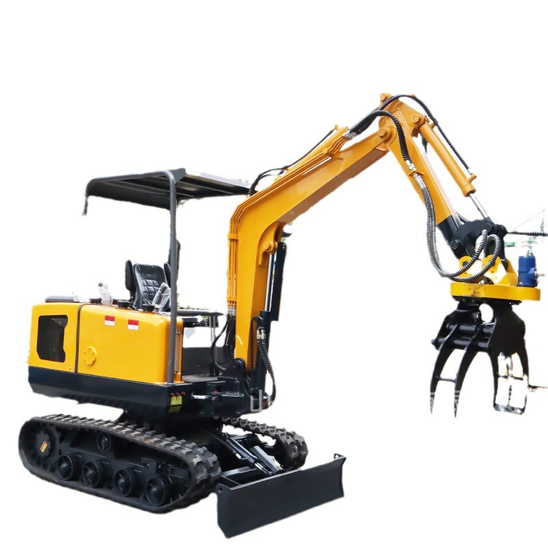 Excavadora mini-excavadora agrícola doméstica excavadora hidráulica de orugas 15 excavadora 10 micro-excavadora