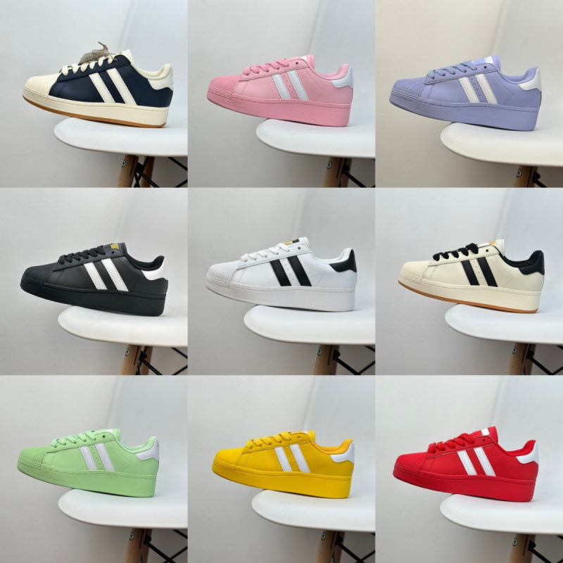 Autumn and Winter New Adidas Shell-Toe Thick-Soled Sneakers with Gold Tags, Casual Height-Increasing Campus Shoes for Men and Women, Comfortable and Versatile Autumn and Winter New Adidas Shell-Toe Thick-Soled Sneakers with Gold Tags, Casual Height-Increasing Campus Shoes for Men and Women, Comfortable and Versatile