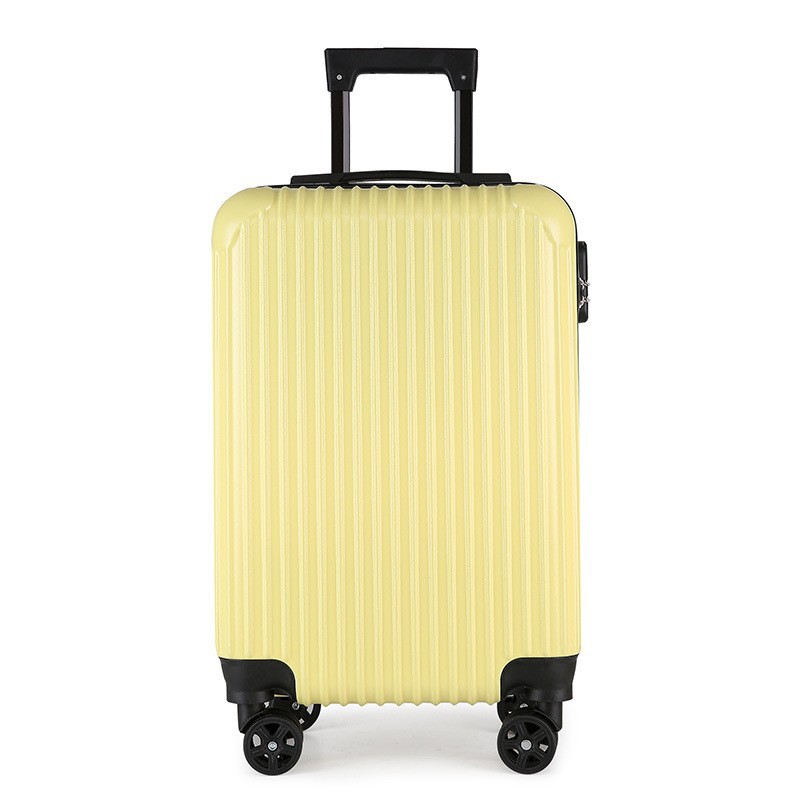 Regalo al por mayor equipaje de 20 pulgadas trolley caso estudiante masculino de gran capacidad de bloqueo de contraseña rueda universal maleta Mute