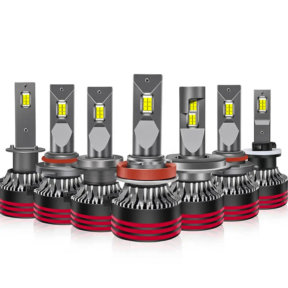 LED Headlights M8pro Car LED Headlights High Power Spotlight Highlight Far and Near Light Integrated Headlights