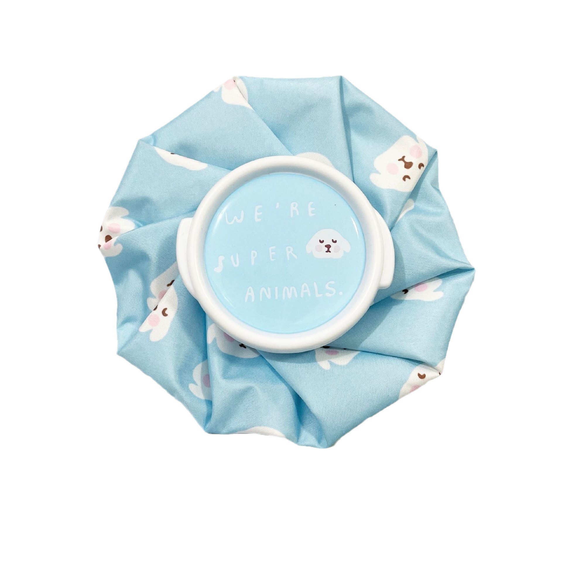 Bolsa de tela de hielo Linda caricatura compresa fría y caliente bolsa de fisioterapia inyección de agua doméstica niños enfriamiento cubo de hielo bolsa de draga de mama