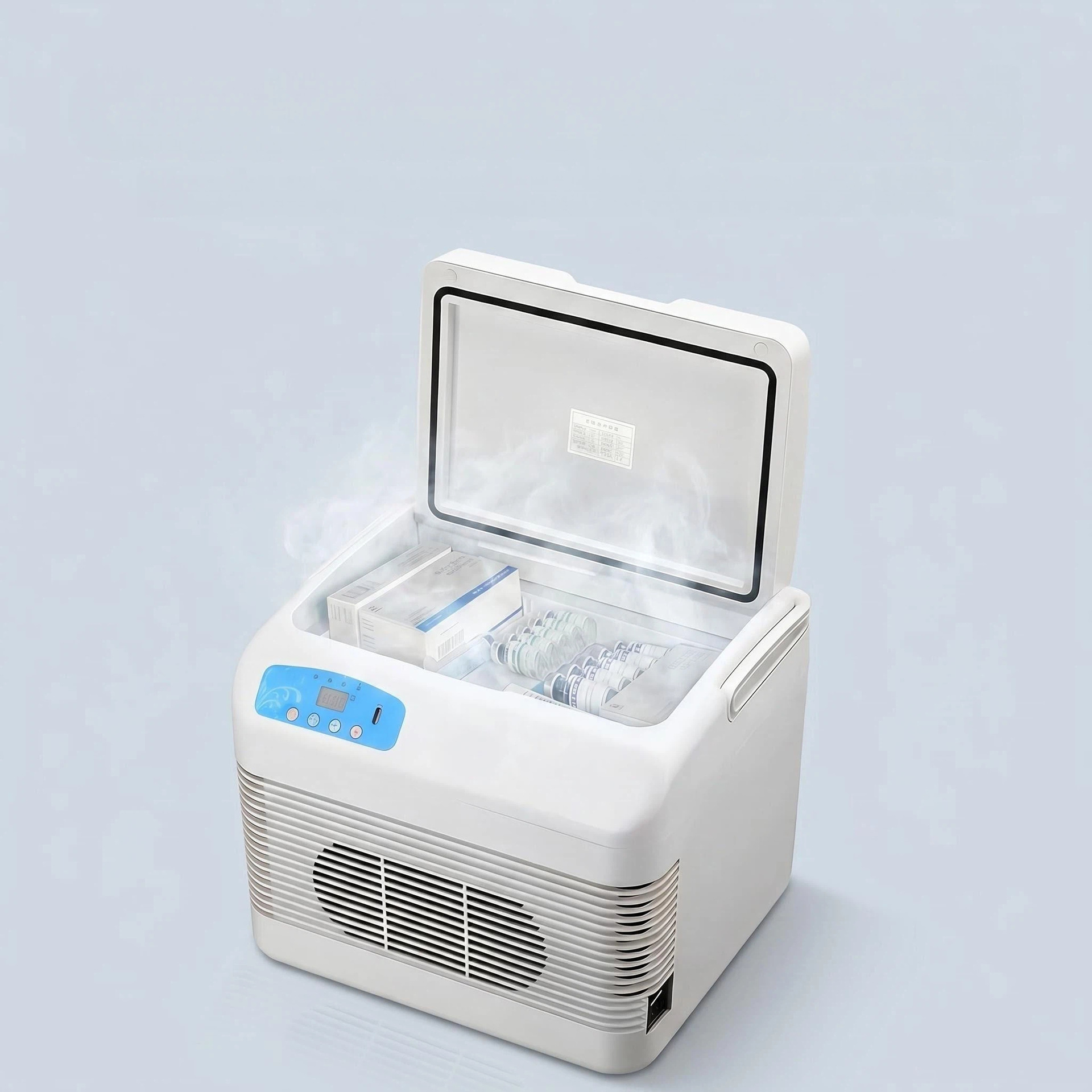 Pmg Car-Mounted Small Refrigerator, Medicine Refrigeration Box, Insulin Refrigeration Small Refrigerator, Growth Hormone 2-8 ℃ Refrigerated Box