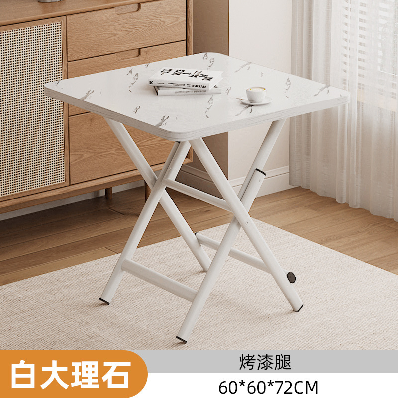 折りたたみ式食卓ポータブル屋外露店テーブル小戸型レンタルハウス簡易家庭用食事小さな円卓|undefined