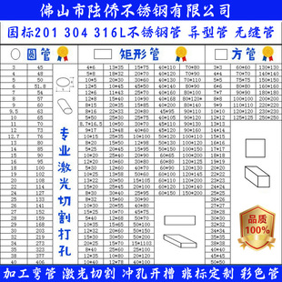 国标201 304 316L不锈钢方管 圆管扁管 矩形管拉丝抛光不锈钢方通-阿里巴巴