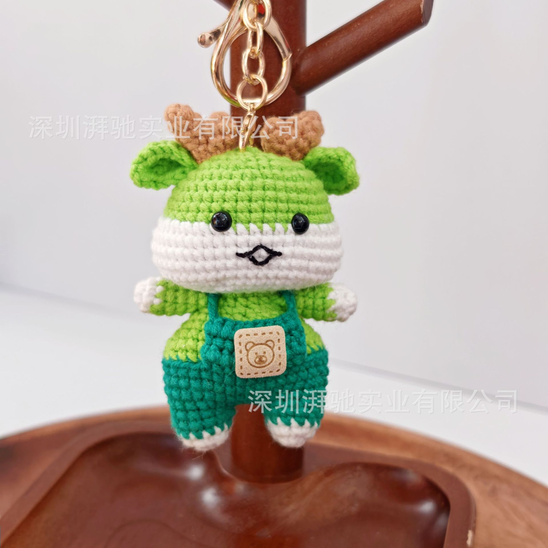 Colgantes de animales del zodiaco tejidos a mano, muñecos de lana hechos a crochet, accesorios decorativos para bolsos, regalos al por mayor y al detalle. image 17