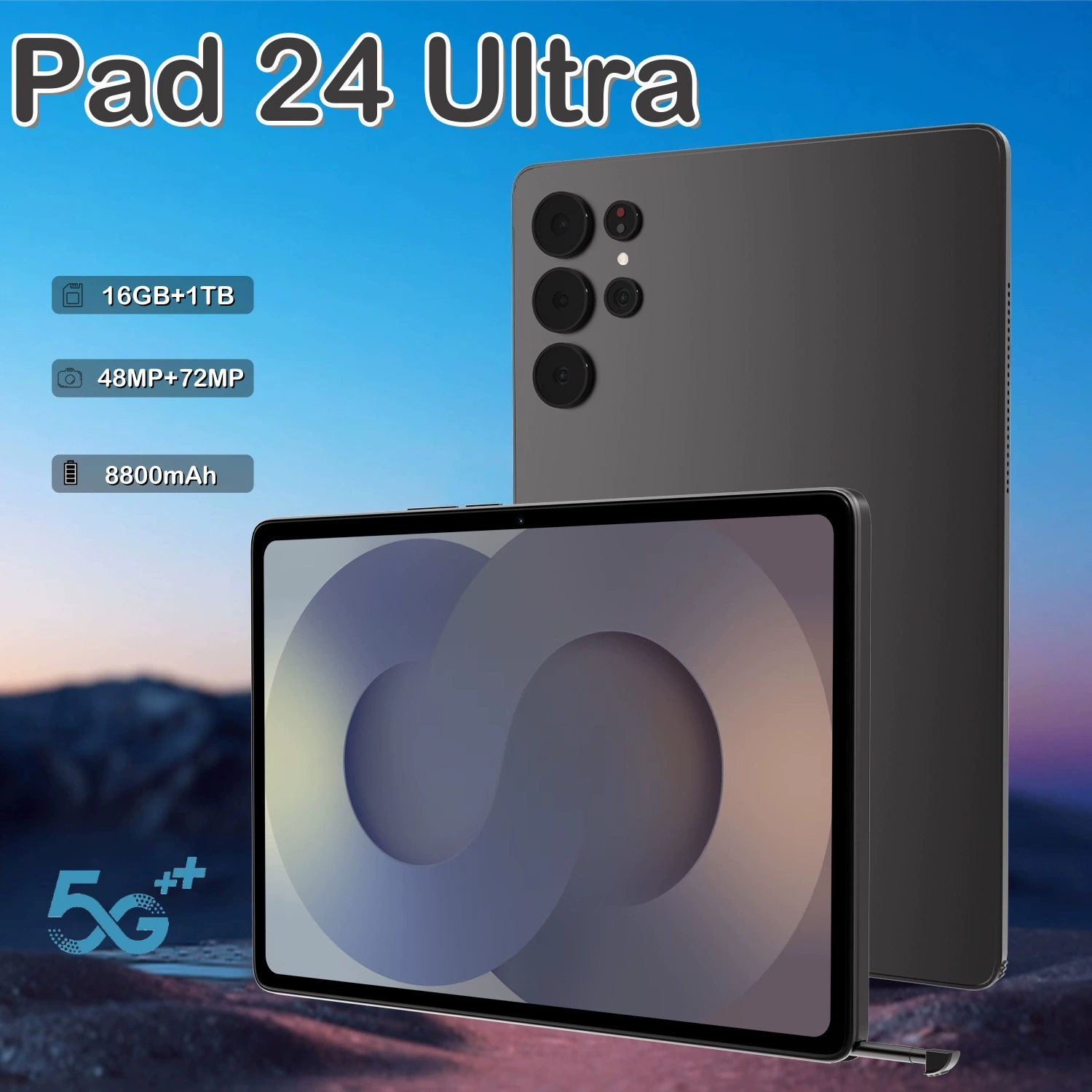 Планшет Cugo Kugo модель Pad 24 Ultra, память 2+64ГБ, размер 10.1"