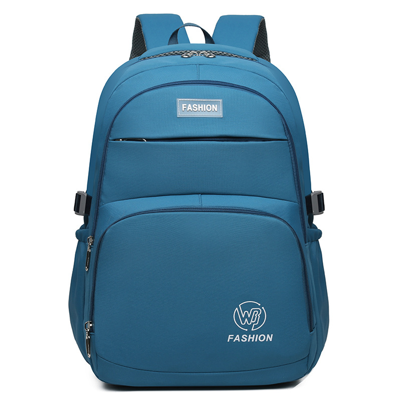Al por mayor nueva mochila simple, mochila de viaje casual de moda, mochila de gran capacidad para estudiantes de primaria y secundaria para reducir la carga