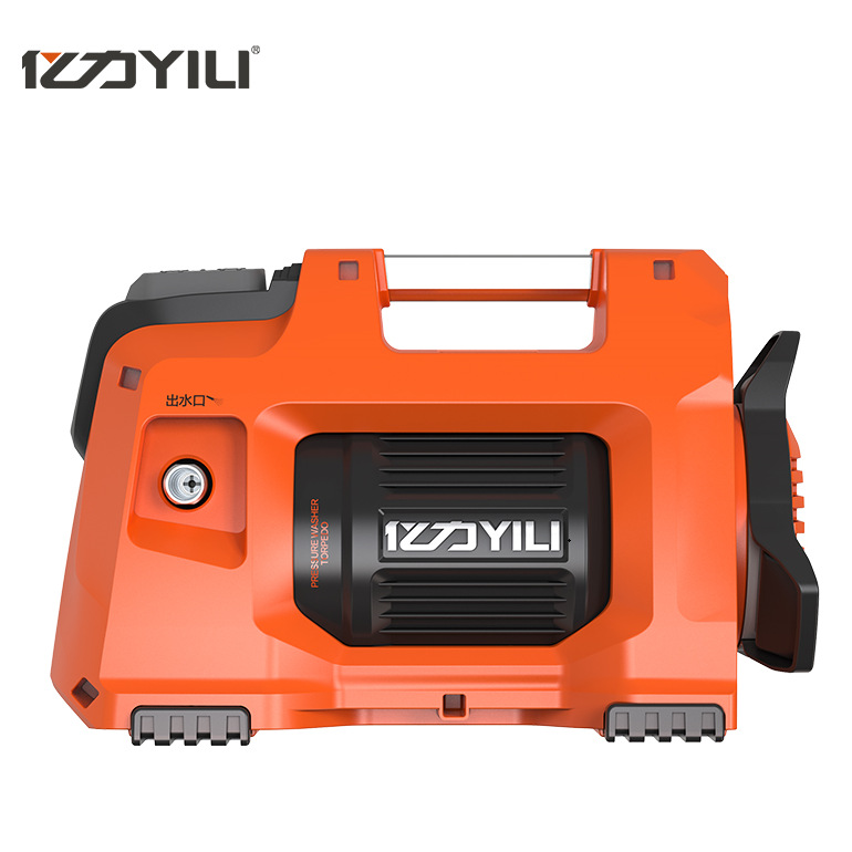 亿力清洗机YLQ4450G-Pro大流量120bar家用洗车高压水枪