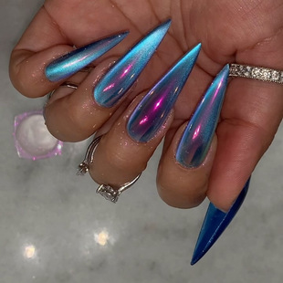 �羳���N�L���������{ɫ؈���Ĥ�����׼�ָ��fake nails��Ƭ���l