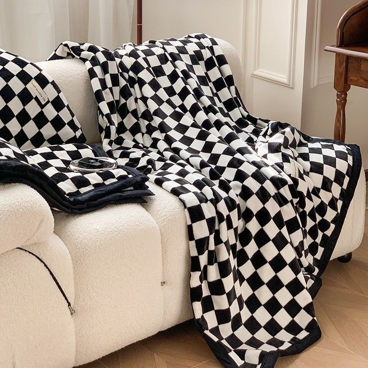 Inswind otoño invierno mantas de sofá mantas de aire acondicionado mantas pequeñas mantas de oficina siesta mantas de lana de coral almuerzo mantas cubiertas