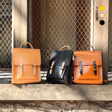 特价双肩包女包原创复古手工牛皮包植鞣背包简约百搭工厂现货