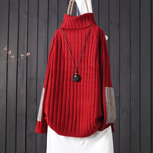 Autumn Clothes Women's Outer Wear Casual Long-sleeved Pullover New European and American Style Long-sleeved Knitted Shirt plus size Women's Sweater
