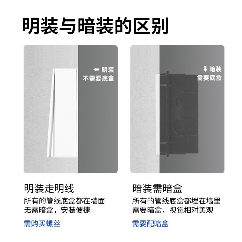 Home-use 16A large power three-hole air conditioner and water heater 16A outlet wall-mounted outlet plate for indoor wiring and installation