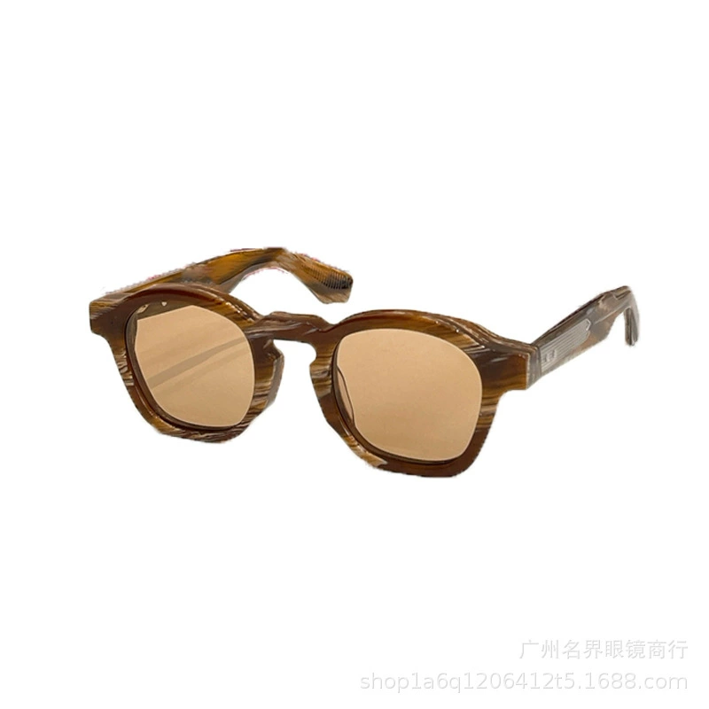 [PALM JMM 奢华设计师墨镜偏光时尚男女同款太阳镜复古 LOS ANGLES]