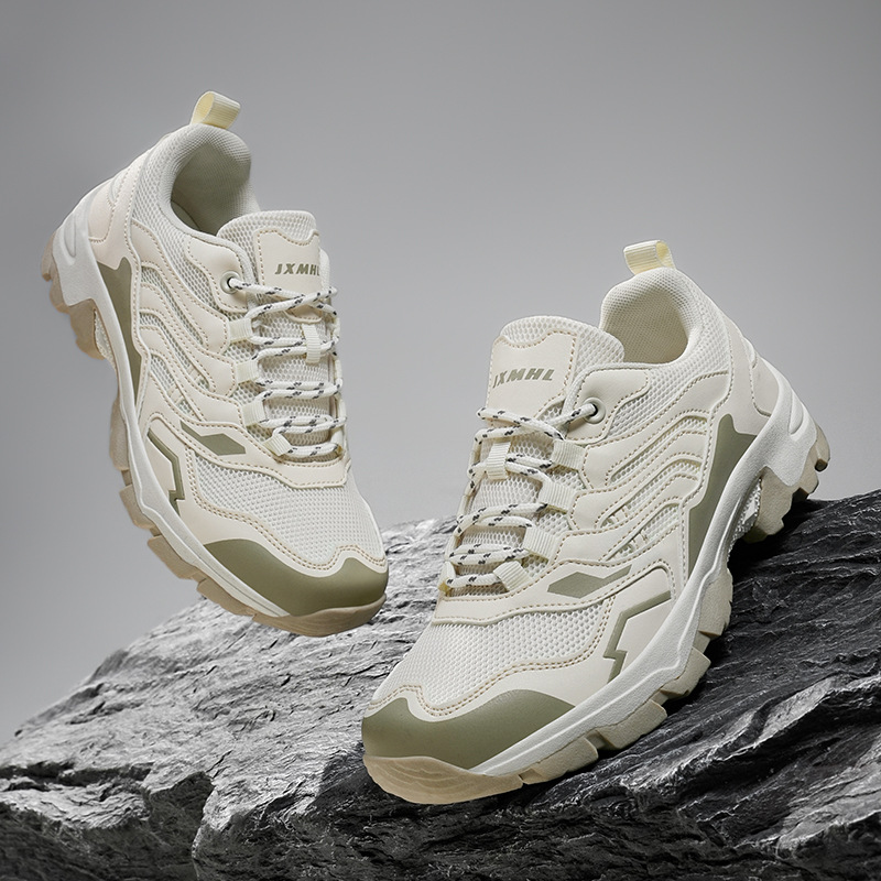 Zapatos de carreras de campo para hombres, zapatos de senderismo de corta distancia, zapatos de montaña al aire libre, zapatos de carreras de campo para hombres.