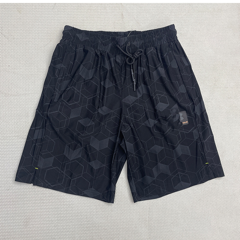 Fábrica de hombres para correr pantalones cortos de hielo rápido secado maratón de verano delgado entrenamiento de acondicionamiento físico pantalones casa al por mayor