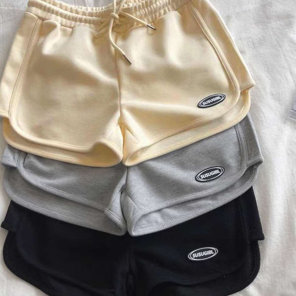 Drawstring Casual Sports Shorts for Women and Men Summer Loose Home Pajama Pants Outer Wear Small American Hot Pants Drawstring Casual Sports Shorts for Women and Men Summer Loose Home Pajama Pants Outer Wear Small American Hot Pants