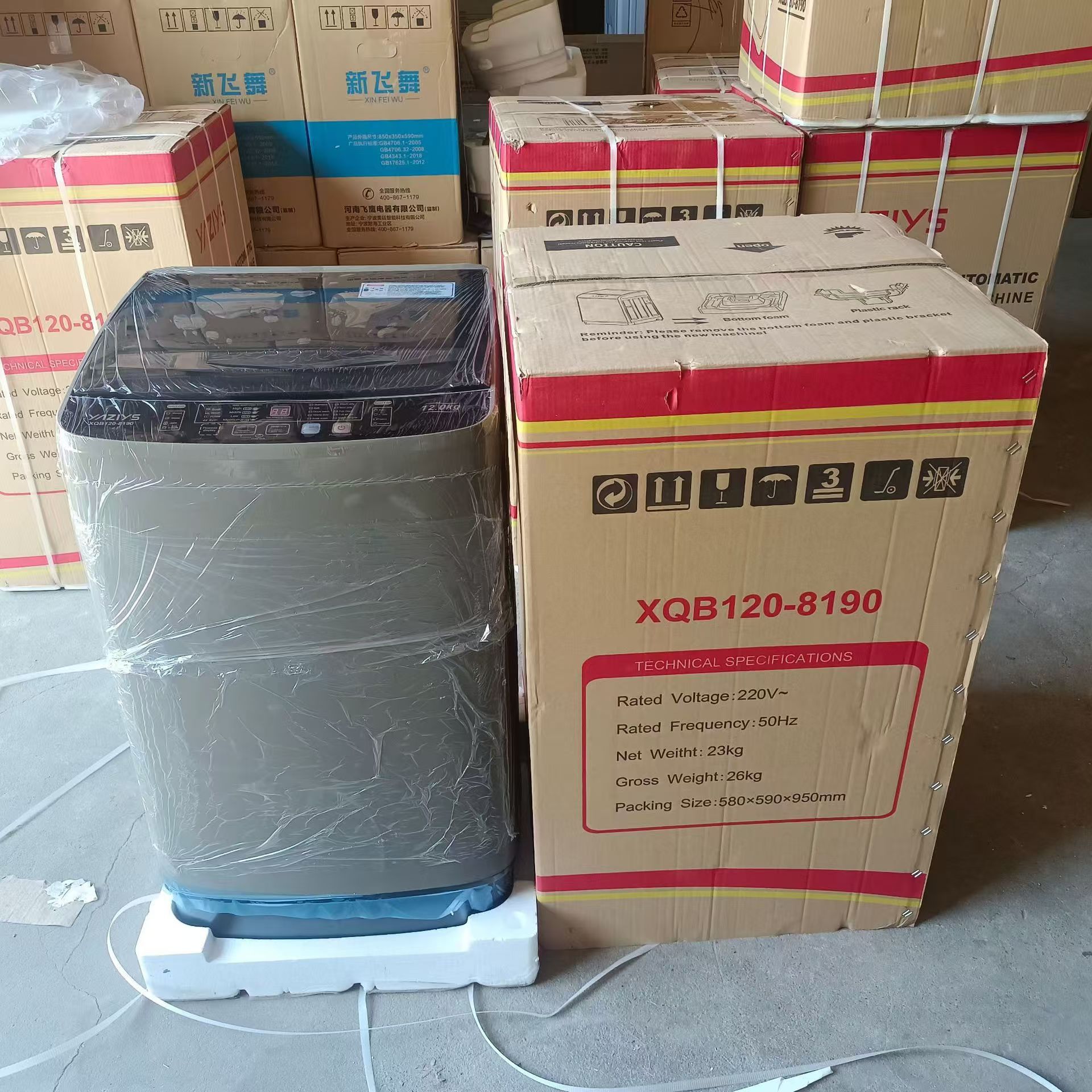 Washing Machine 12kg 15kg English Household English Semi-Automatic Clothes Washing Machine