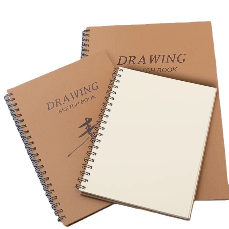 A4 cowhide sketch book 8K cowhide sketchbook
