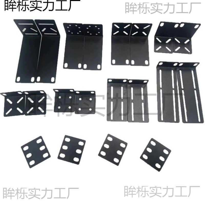 Кронштейн для распределительного шкафа L-образный угловой железный усилитель аудиооборудования подвесное ухо 1U сервис Leide Zhou