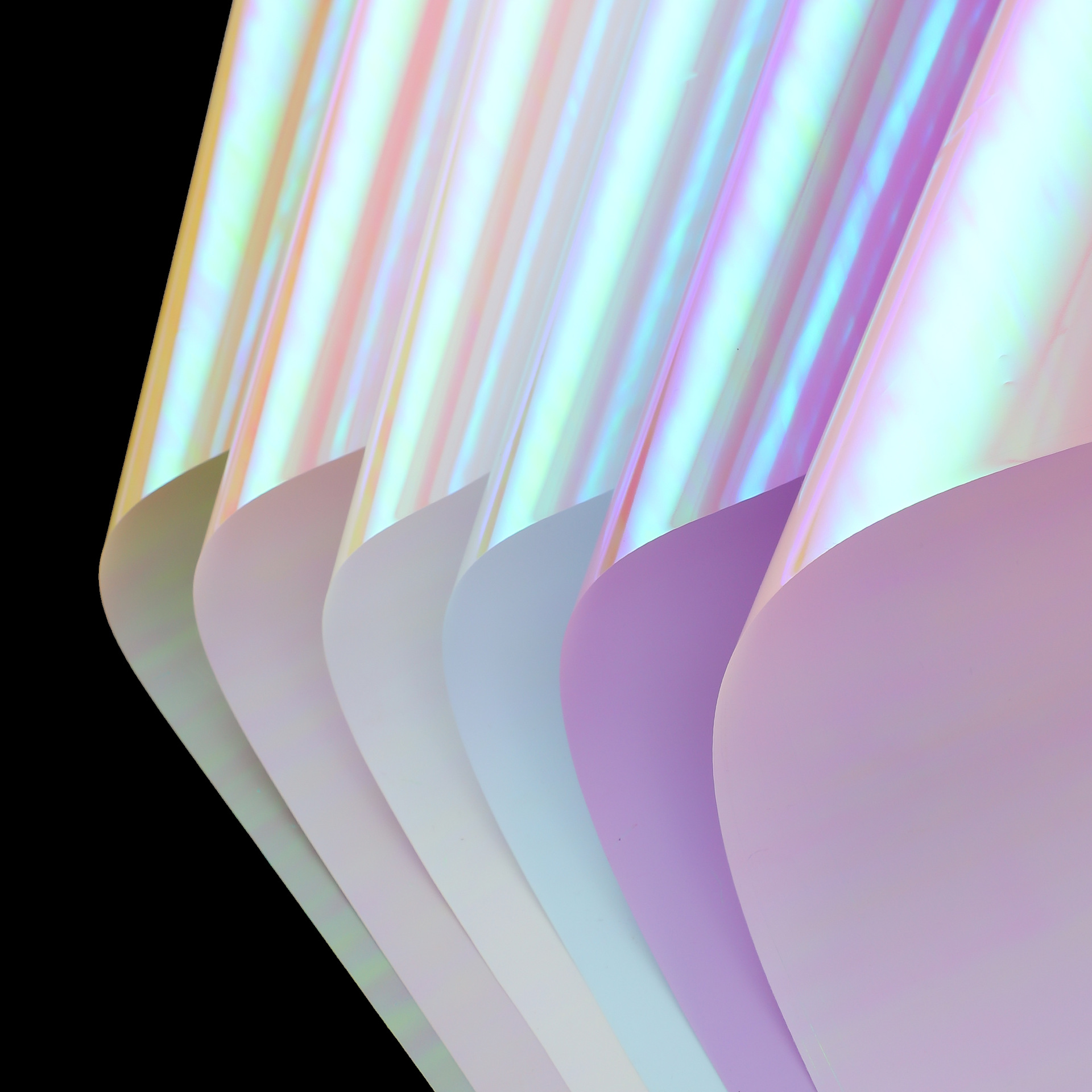 Papel de Regalo para Ramos de Flores, Material de Embalaje para Películas de Cine de Li Zhiran, Papel de Regalo Láser que Cambia de Color