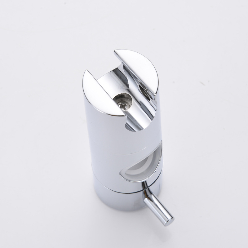 Soporte para ducha Soporte para colgar Varilla elevadora ajustable Accesorios para juego de ducha Cubierta deslizante redonda Soporte de horquilla de baño